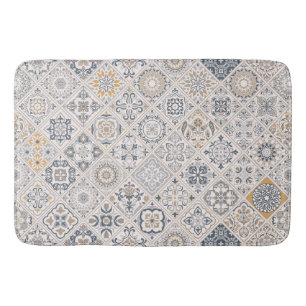 Traditioneller Ornament Portugiesisch und Spanisch Badematte