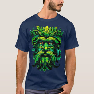 Traditioneller Pagan Celtic Greenman T-Shirt