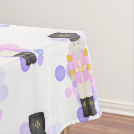 Traditioneller Pink & Lilac Weihnachtscrecker Tischdecke