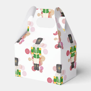 Traditioneller Red & Green Christmas Nutcracker Geschenkschachtel