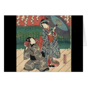 traditioneller Regenschirm Kimono japanese geisha