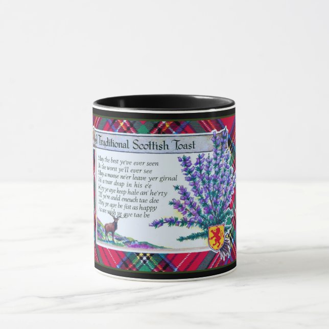 Traditioneller schottischer Toast Tasse (Zentrum)