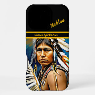 Traditioneller Stammesgeist iPhone 16 Pro Max Hülle