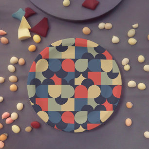 Traditioneller Stil Pappteller