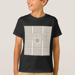 Traditionelles afrikanisches Motiv Mosaik Art Prin T-Shirt