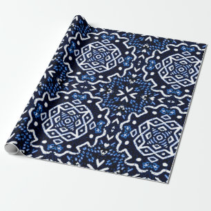 Traditionelles afrikanisches Muster. Tilework. Lux Geschenkpapier