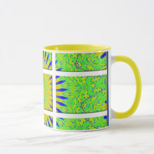 Traditionelles Afrikanisches Schwarzes 11 oz Ringe Tasse