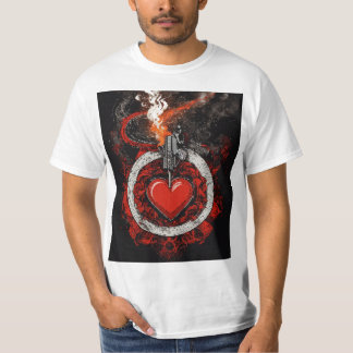 Traditionelles amerikanisches Tattoo-Design T-Shirt