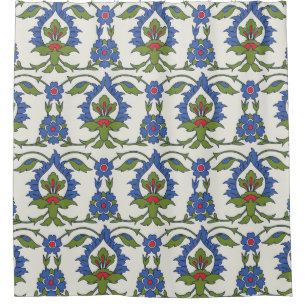 Traditionelles arabisches nahtloses Ornament. Türk Duschvorhang