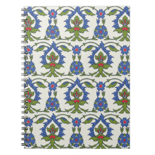 Traditionelles arabisches nahtloses Ornament. Türk Notizblock