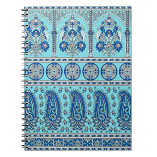Traditionelles asiatisches Paisley-Grands-Design Notizblock