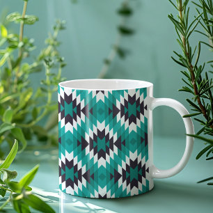 Traditionelles Azteken-Muster Kaffeetasse