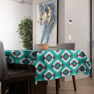Traditionelles Azteken-Muster Tischdecke
