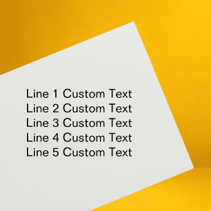 Traditionelles, benutzerdefiniertes Unternehmen 5  Permastempel