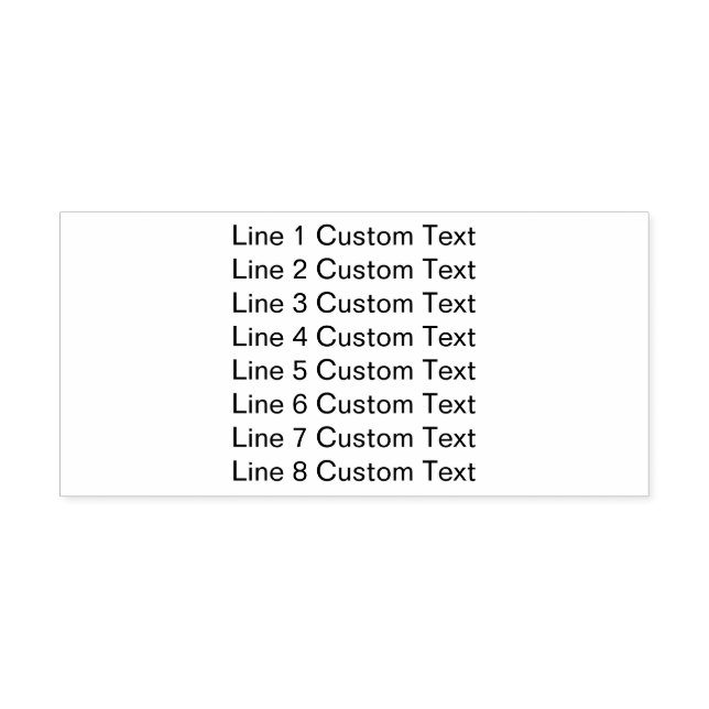 Traditionelles benutzerdefiniertes Unternehmen 8 Z Permastempel (Design)