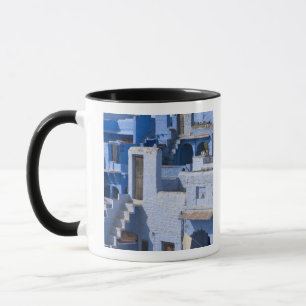 Traditionelles blau gestrichenes Haus, Jodphur Tasse