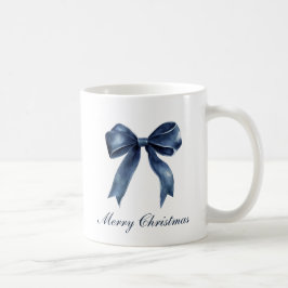 Traditionelles blaues Weihnachtsfest Kaffeetasse