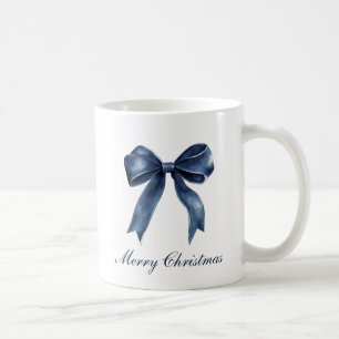 Traditionelles blaues Weihnachtsfest Kaffeetasse