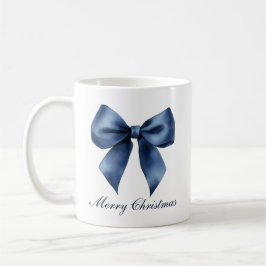 Traditionelles blaues Weihnachtsfest Kaffeetasse