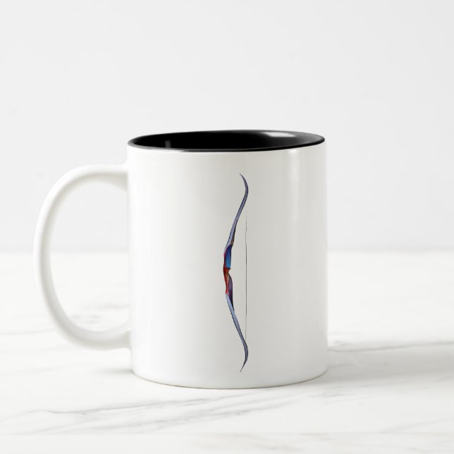Traditionelles Bogenschießen recurve Bogen Zweifarbige Tasse (Links)