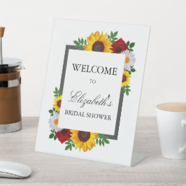 Traditionelles Brautparty Sockelschild