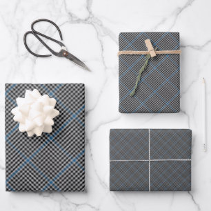 Traditionelles Buccleuch-Karo-Hochlandplaid Geschenkpapier Set