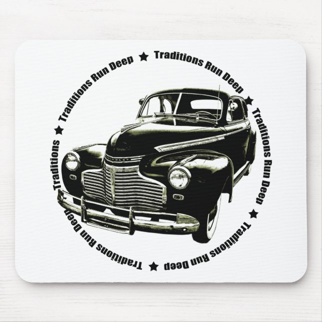 traditionelles Chevy Coupé 1941 Mousepad (Vorne)