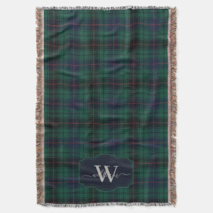 Traditionelles Clan Davidson Schottisches Tartan K Decke