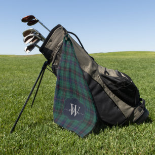Traditionelles Clan Davidson Scottish Tartan Karo  Golfhandtuch