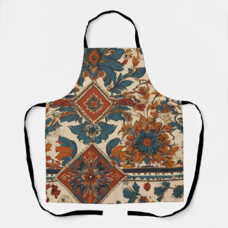 Traditionelles europäisches Muster Schürze