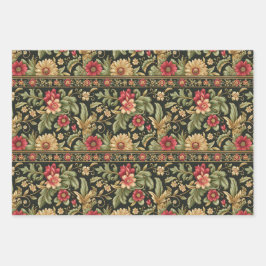 Traditionelles festliches Indianerreich Geschenkpapier Set