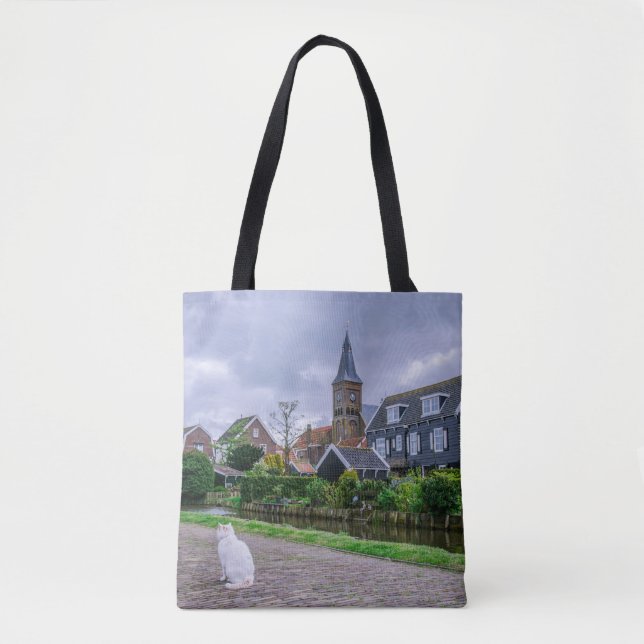 Traditionelles Fischerdorf Marken in den Niederlan (Vorderseite)