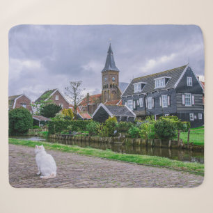 Traditionelles Fischerdorf Marken in den Niederlan Sherpadecke