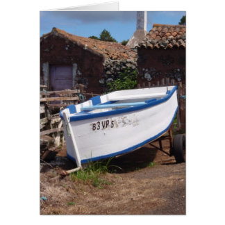 Traditionelles Fischereiboot der Azoren