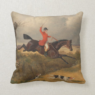 traditionelles Fuchsjagdkissen Kissen
