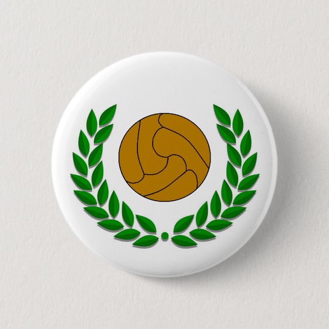 Traditionelles Fußball-/Fußball-Abzeichen Button (Vorderseite)