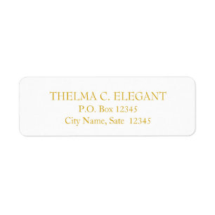 Traditionelles Gold- und Weißrücksendesiegel