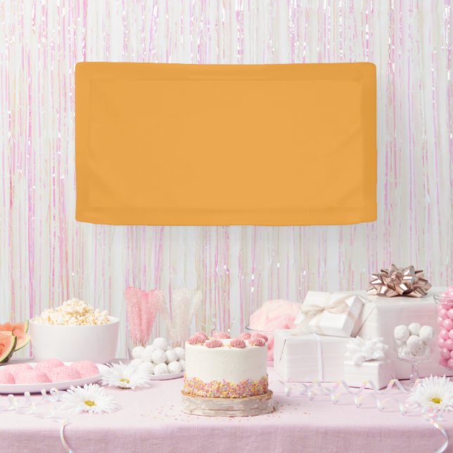 Traditionelles - Golden Orange Banner (Party)
