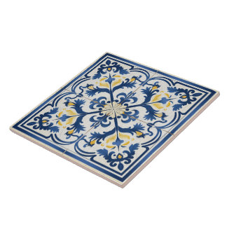 Traditionelles Griechenland Traditionelles Blau Ar Fliese