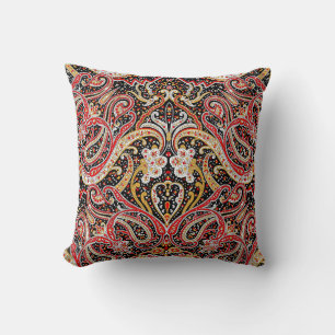 traditionelles indisches Paisley-Muster Kissen