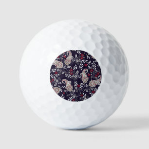 Traditionelles indisches Paisley, nahtlos Muster. Golfball