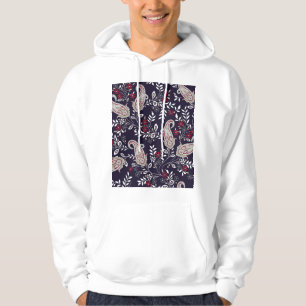 Traditionelles indisches Paisley, nahtlos Muster. Hoodie