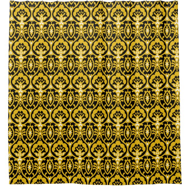 Traditionelles indisches Shirt Textile Design. Duschvorhang (Vorderseite)