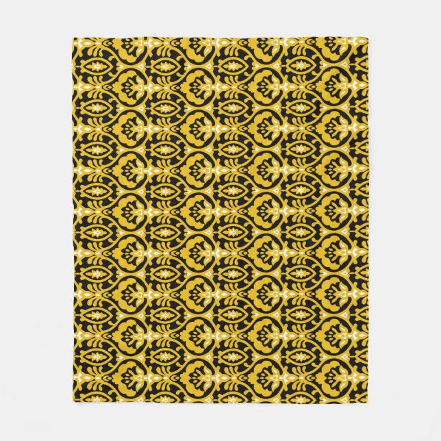 Traditionelles indisches Shirt Textile Design. Fleecedecke (Vorderseite)
