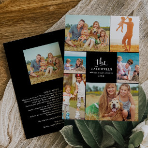 Traditionelles Jahr in der Review-Familie FotoColl Feiertagskarte