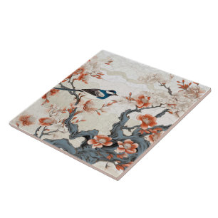 Traditionelles Japan Kutani Zierkunst 4 Fliese