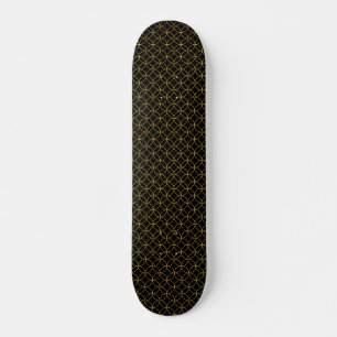 Traditionelles japanisches Design1 - SHIPPO- Black Skateboard