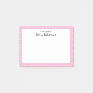 Traditionelles japanisches Gittermuster Post-it Klebezettel