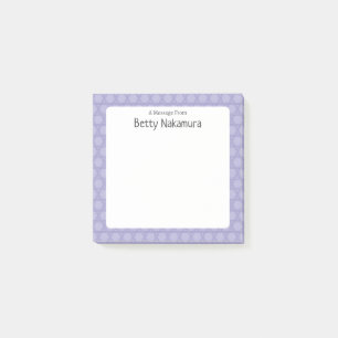 Traditionelles japanisches Gittermuster Post-it Klebezettel