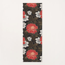 Traditionelles japanisches Muster für die Blume Yogamatte